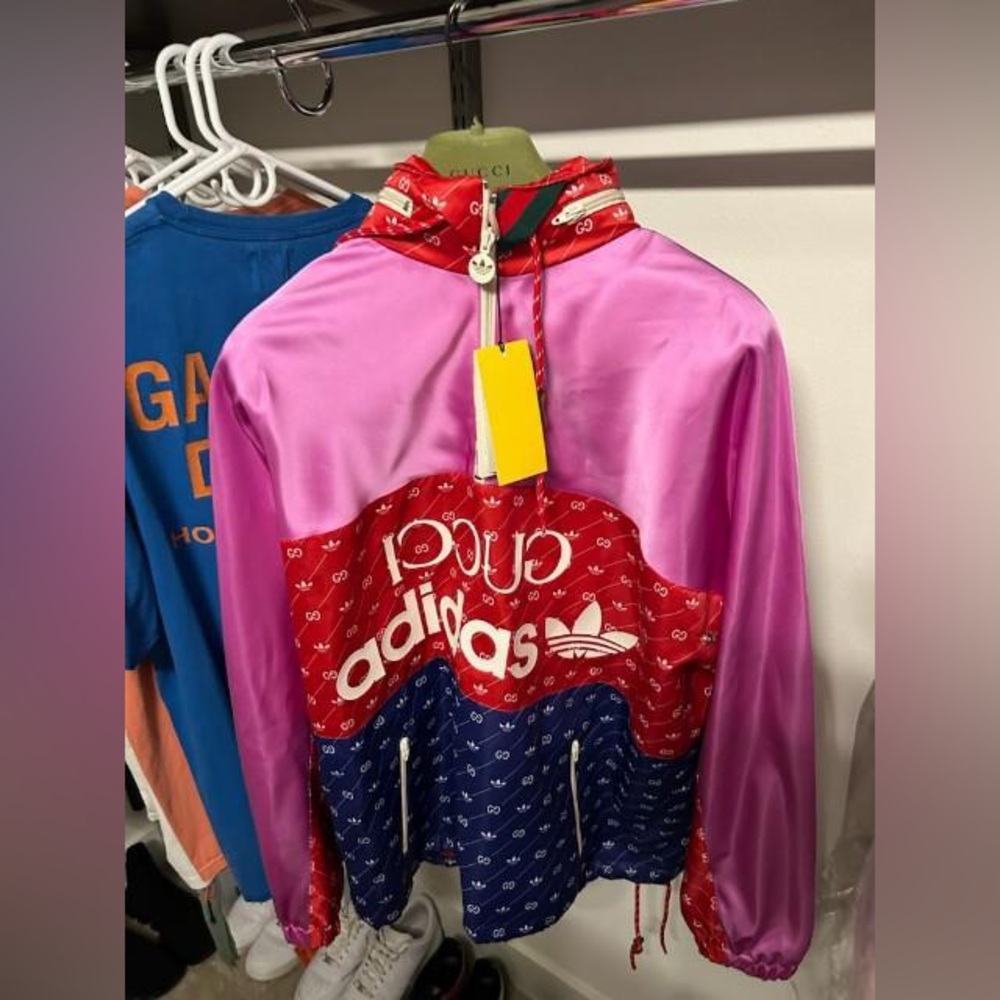 Brand new Gucci and Adidas collaboration jacket.